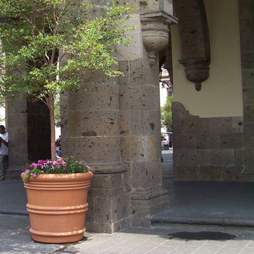 Maceta vaso Italiano en Ayuntamiento de Guadalajara