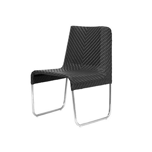 Diseño de la silla Air de fibra wicker