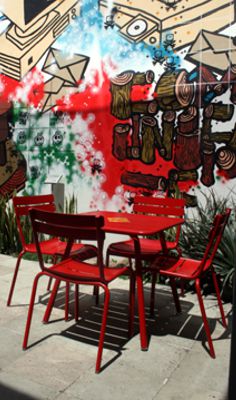 Mueso de la Filatelia de Oaxaca muebles Luxembourg de Fermob